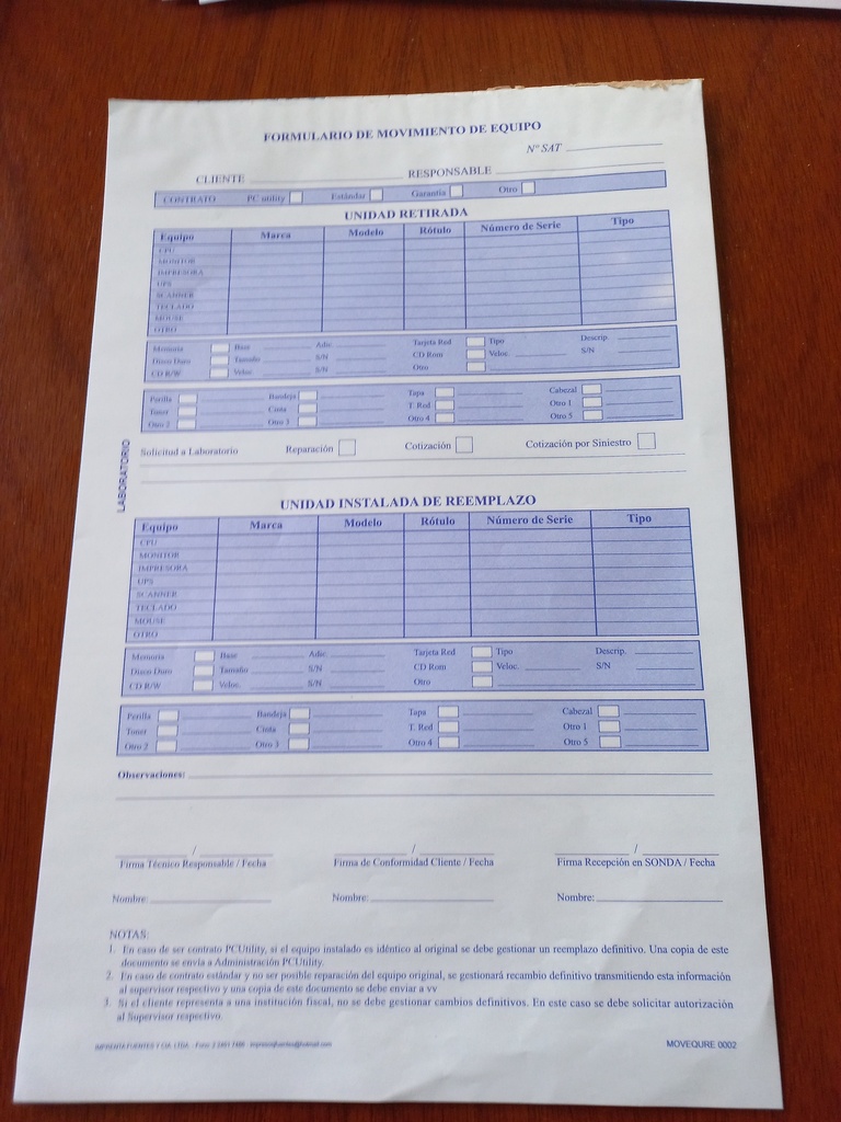 FORMULARIO MOVIMIENTO DE EQUIPO 