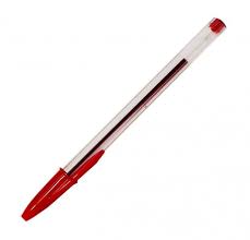 [100703660] LAPIZ PASTA BIC ROJO